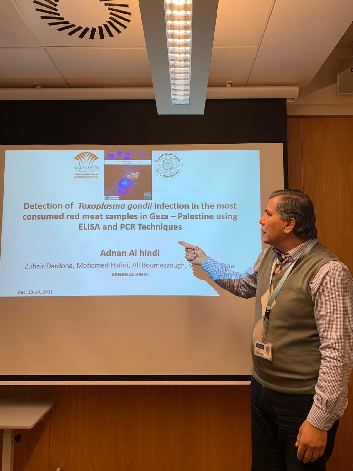 Academician from Faculty of Health Sciences Participates in Toxo-UK, 2021 at Cambridge University